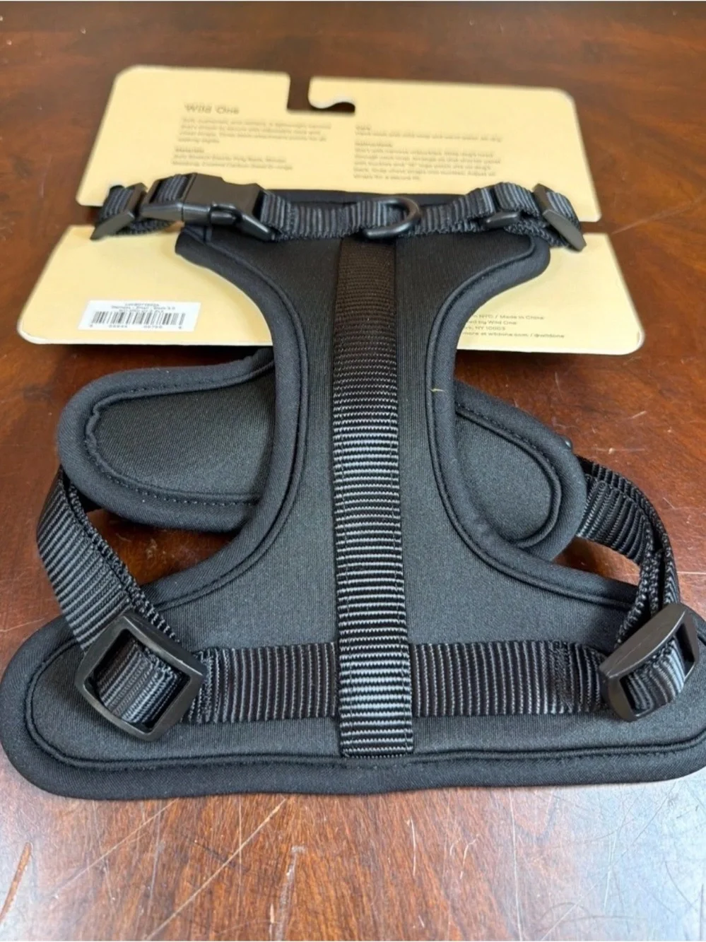 Wild One Dog Harness Black Size Small S NWT Adjustable Pet Harness